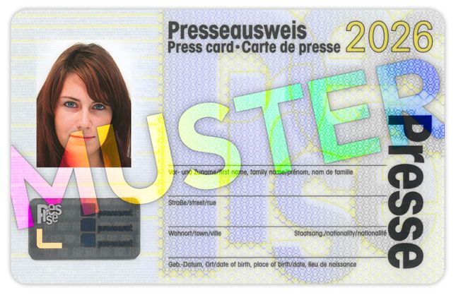 Presseausweis 2026